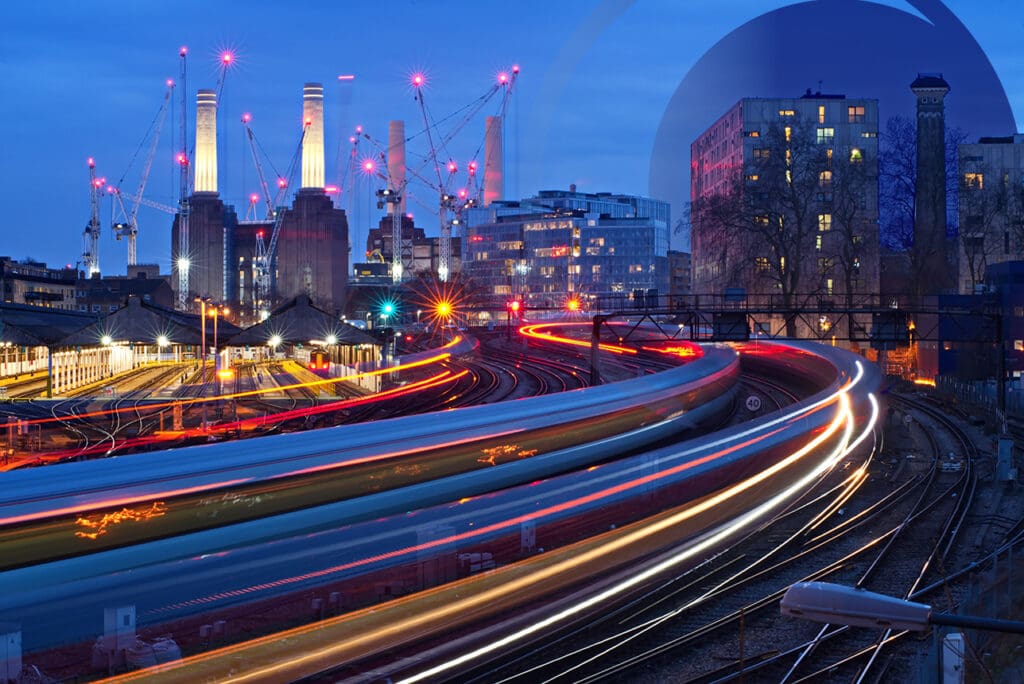 battersea power station rail train