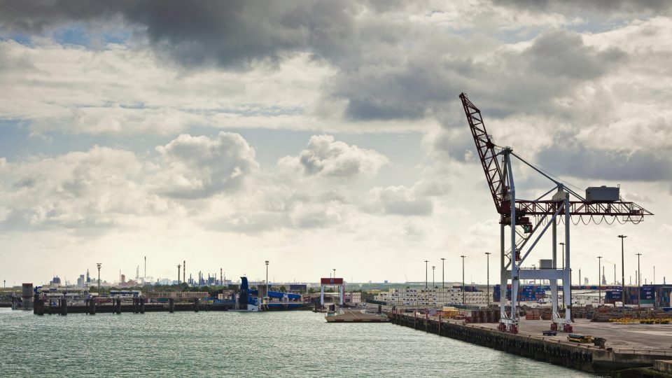 Crane at Port